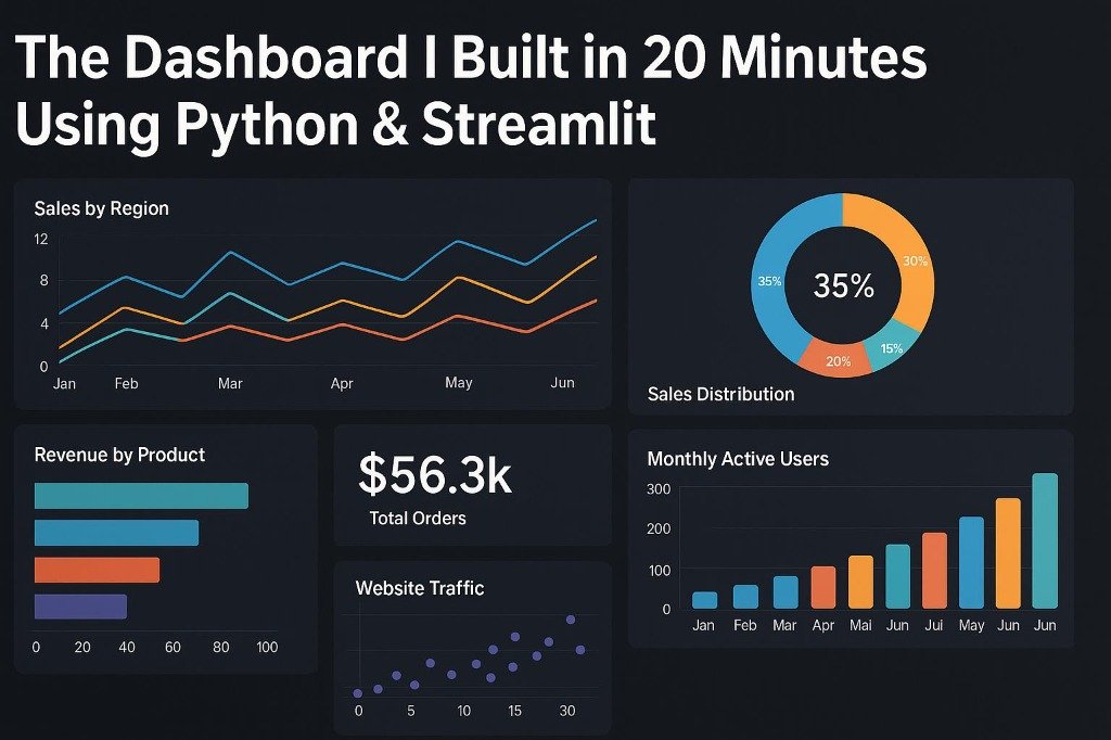 Python & Streamlit Dashboard